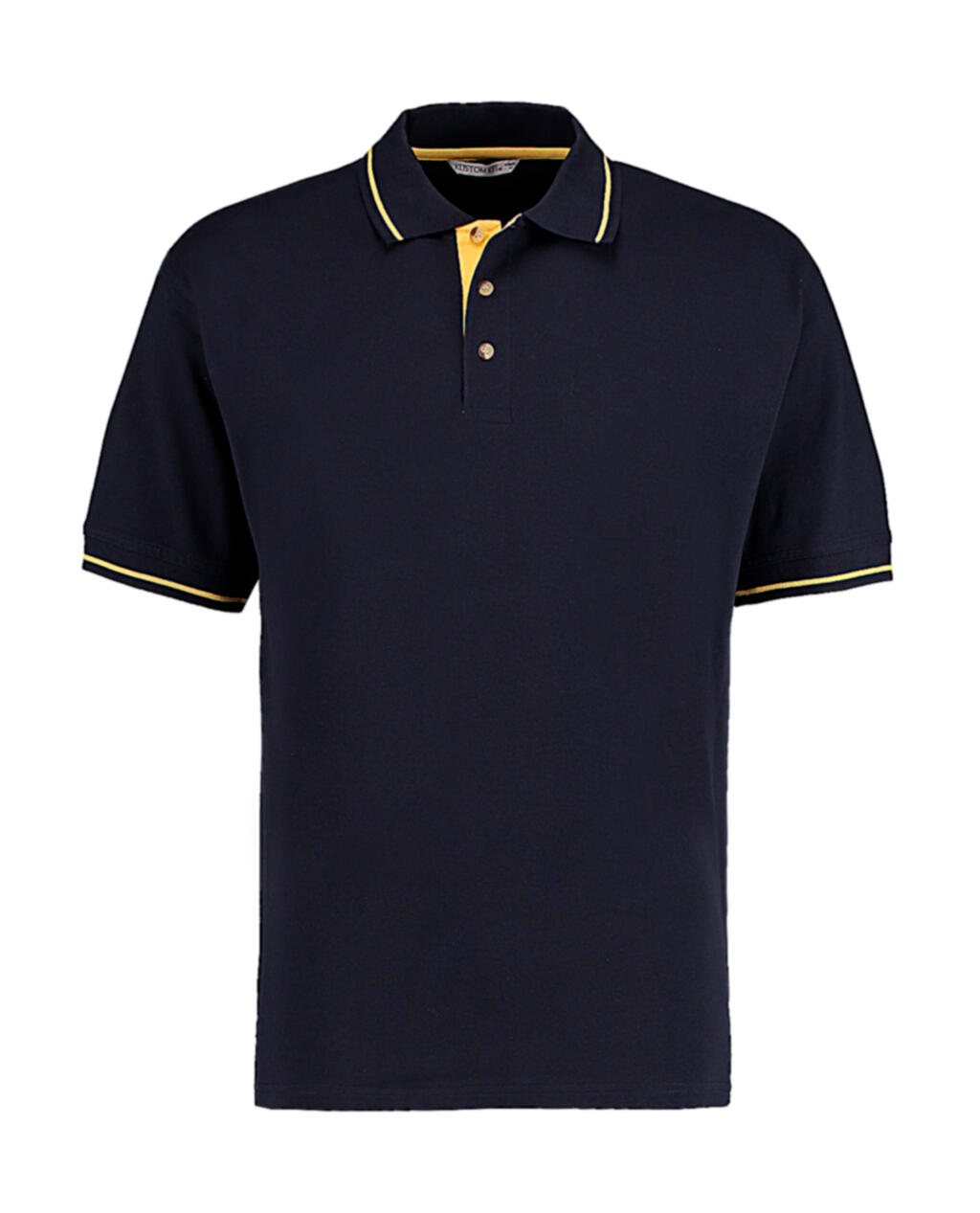 Polo St Mellion - 246 - Bleu marine/Jaune soleil