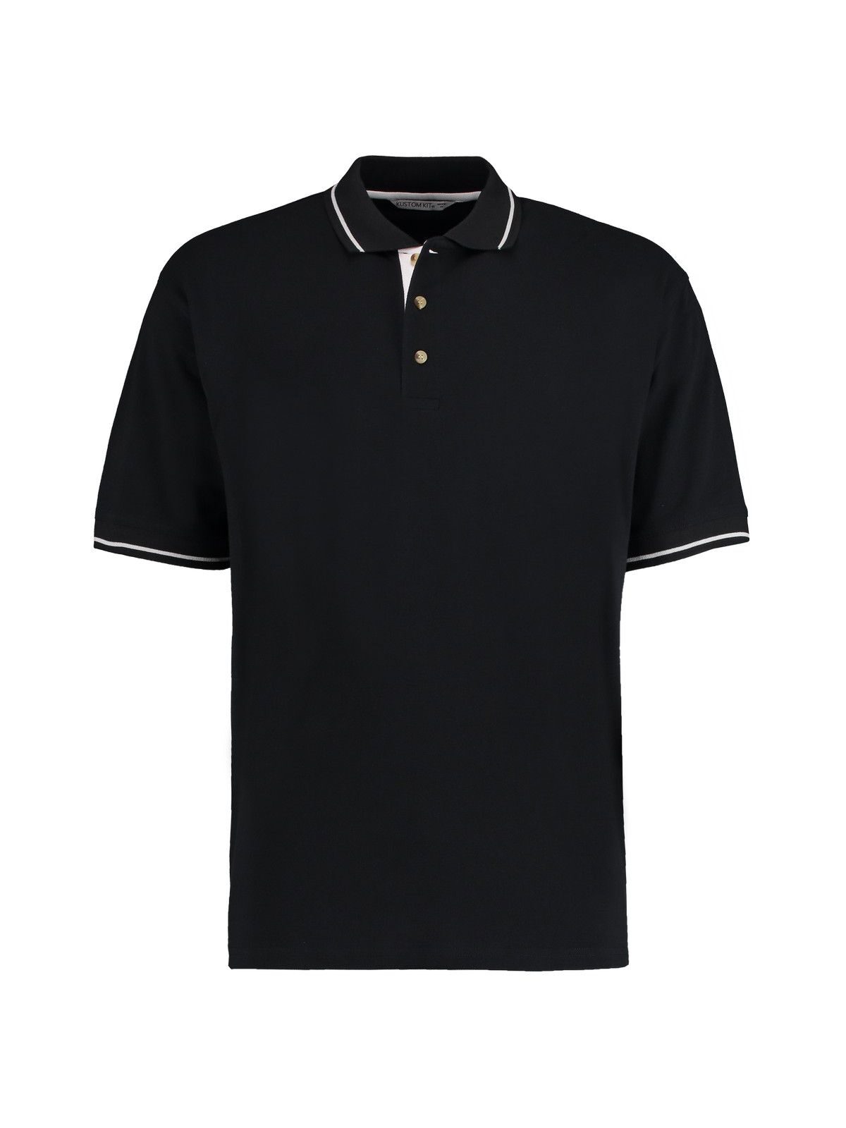 Polo St Mellion - BCK-WHI - Noir/Blanc
