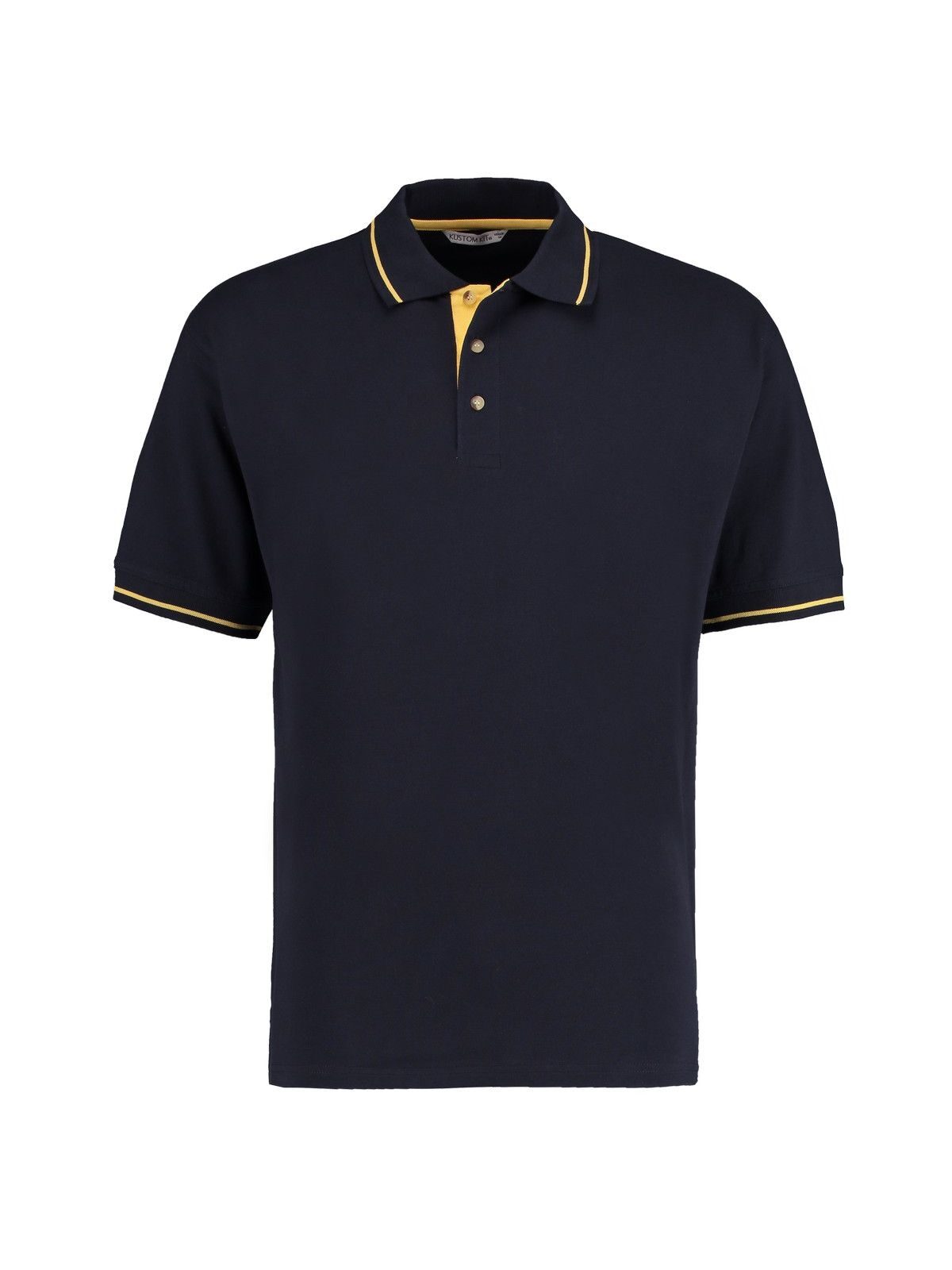 Polo St Mellion - NAV-YEW - Bleu marine/Jaune