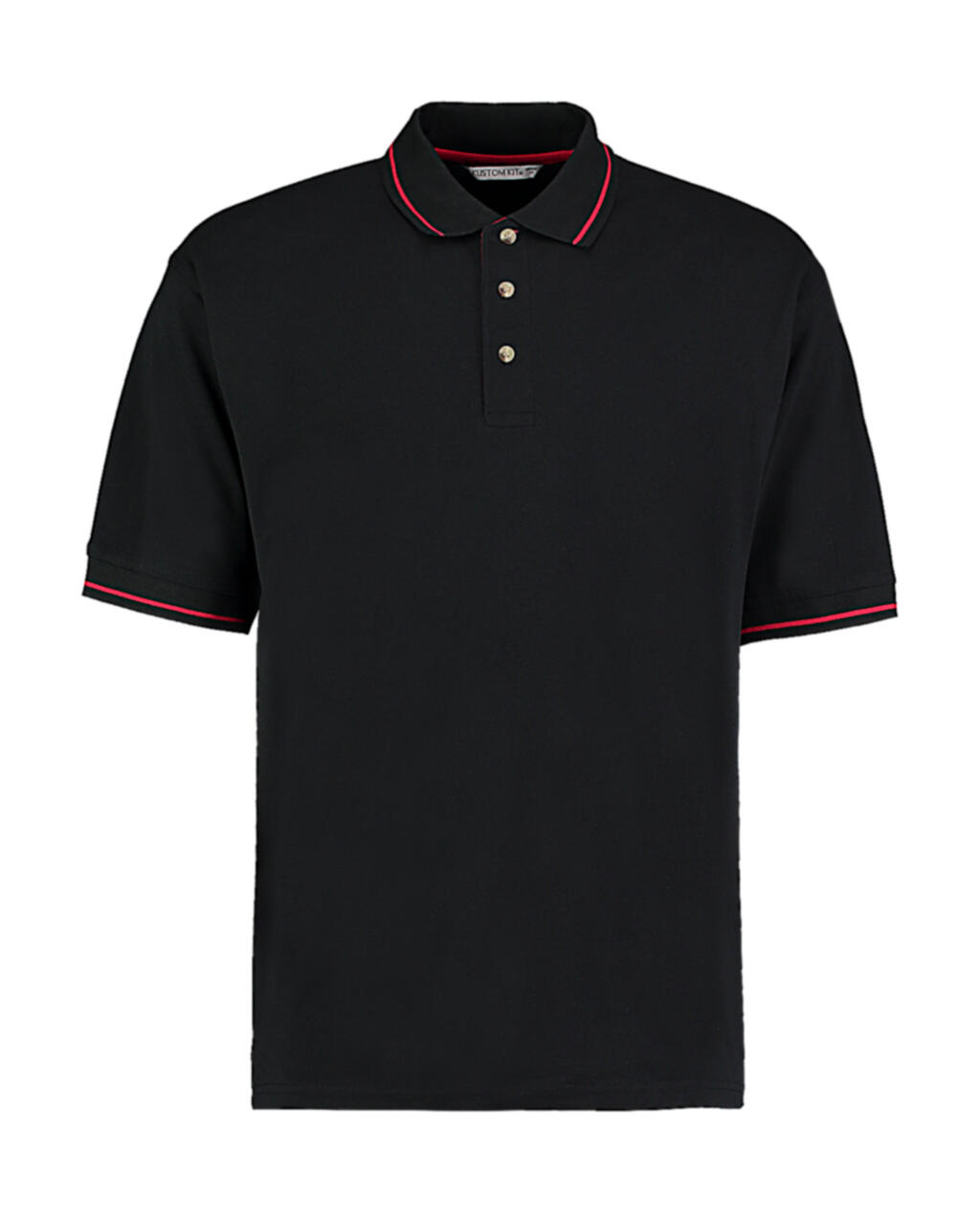 Polo St Mellion - 154 - BCK-RED - Noir/Rouge