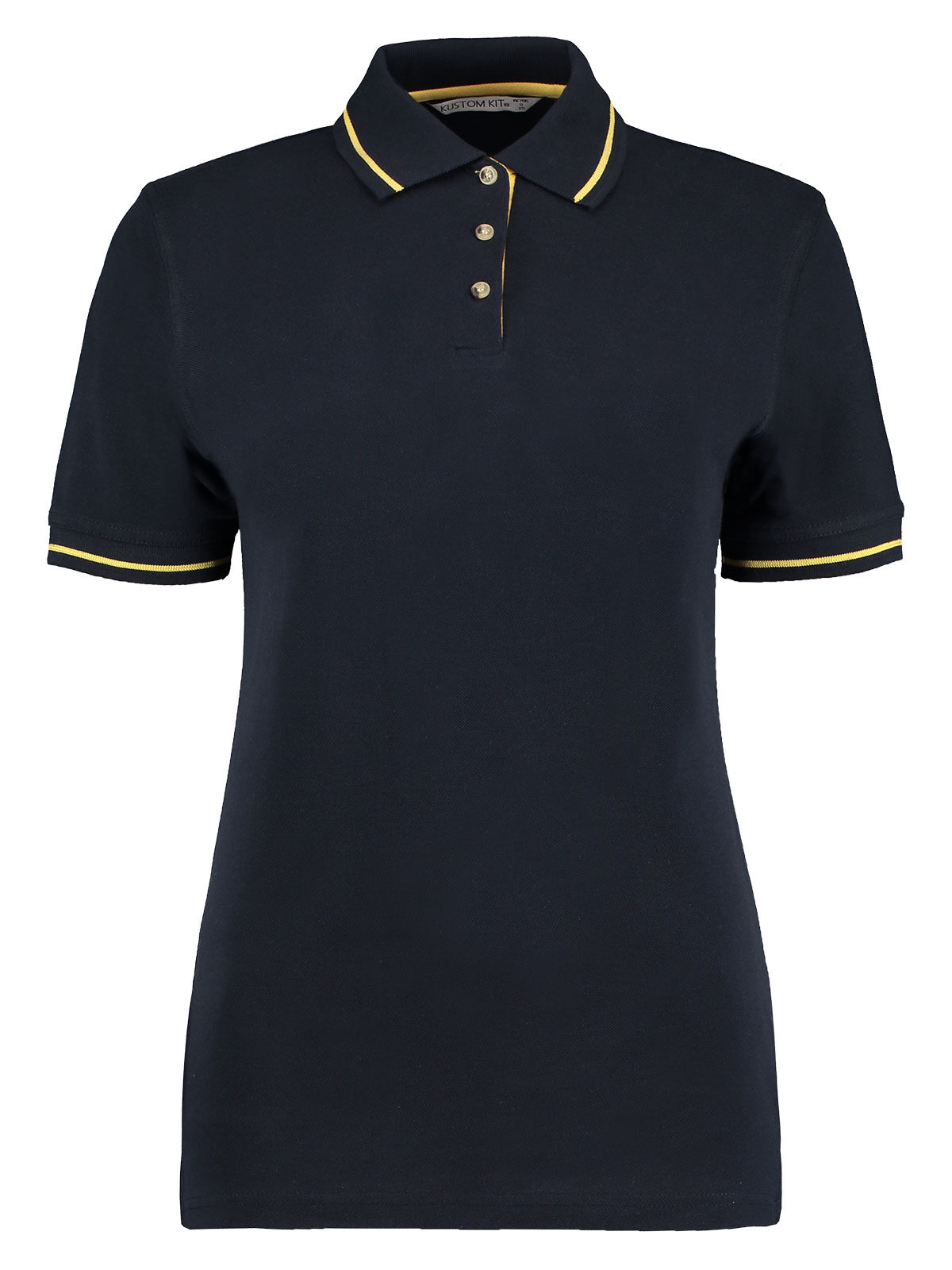 Polo Femmes St Mellion - NAV-YEW - Bleu marine/Jaune