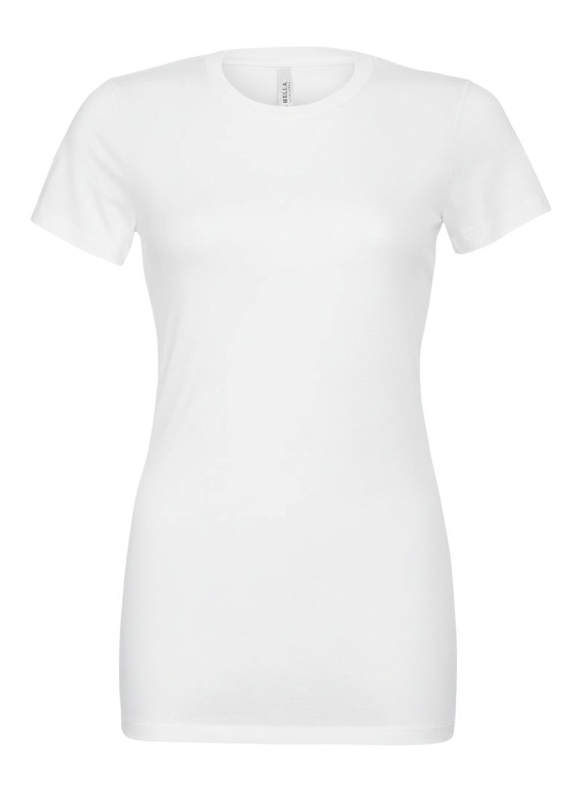 T-shirt décontracté en jersey pour femmes - WH - Blanc