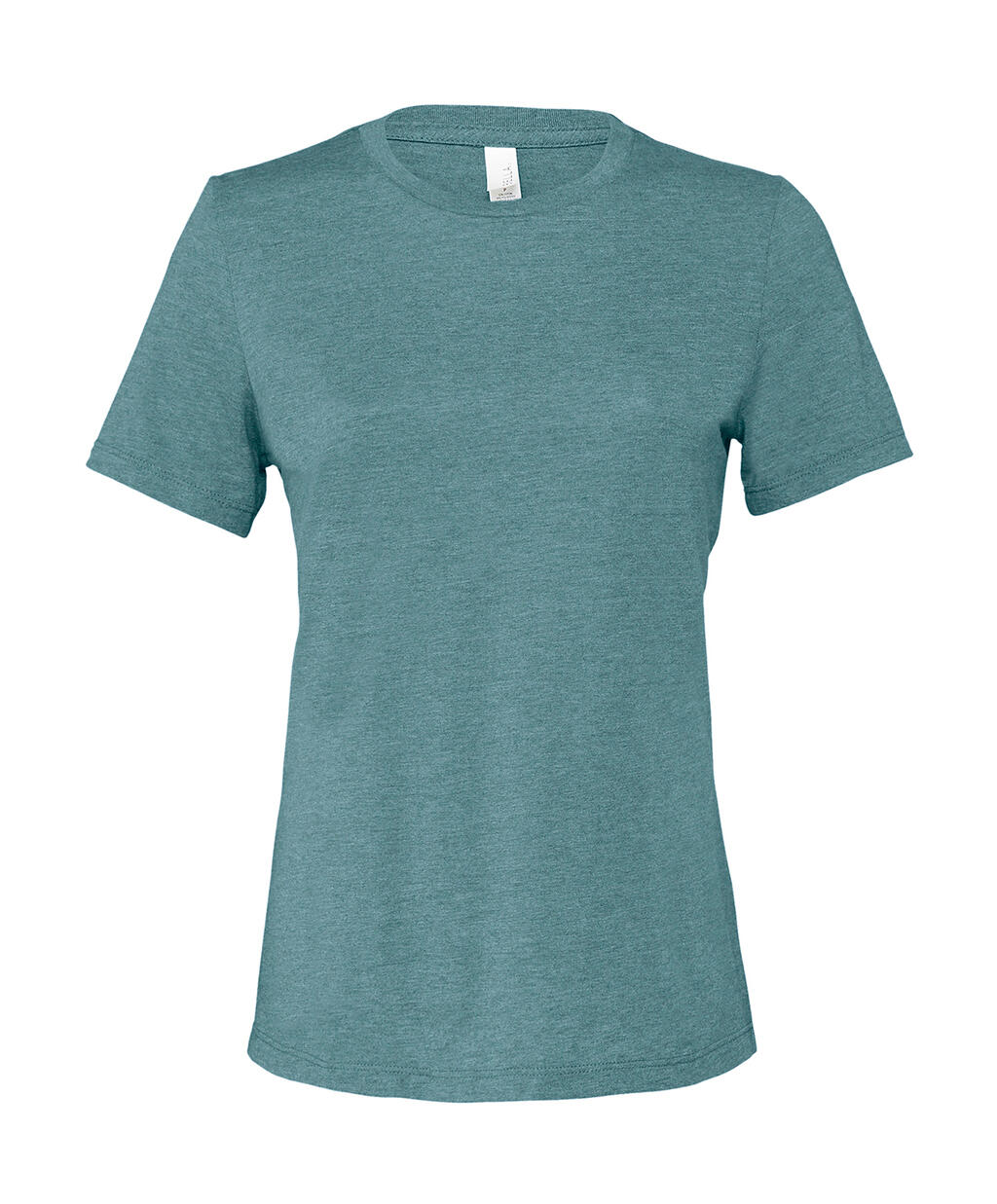 T-shirt à manches courtes décontracté pour femmes CVC - 00183 - Bruyère Bleu sarcelle foncé