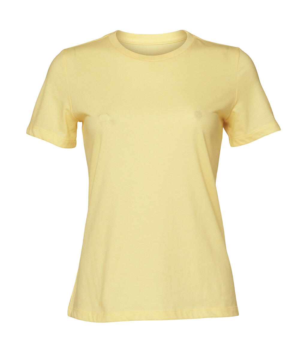 T-shirt à manches courtes décontracté pour femmes CVC - 00486 - Bruyère Vanille française