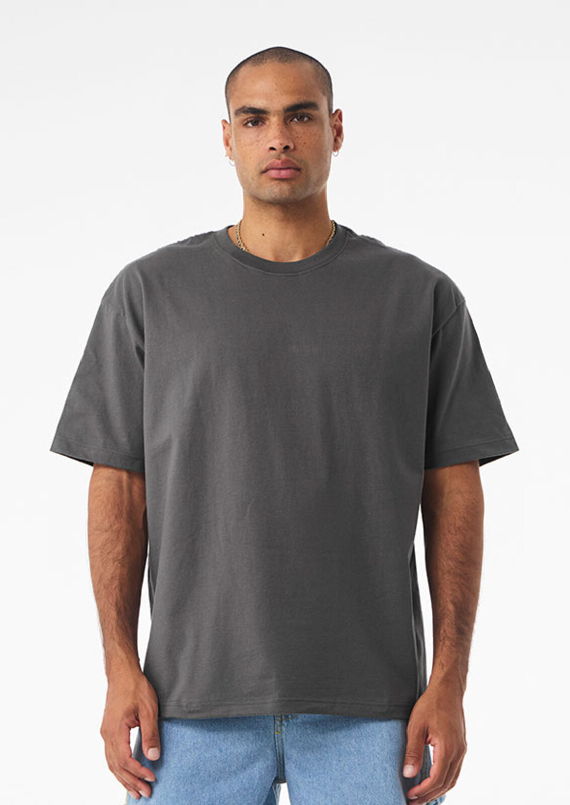 Unisex zwaar T-shirt met korte mouwen
