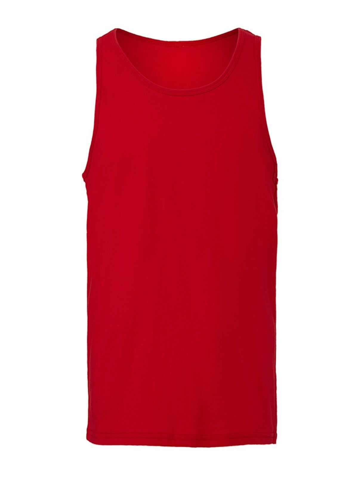 Unisex jersey tanktop - 02 - Rood