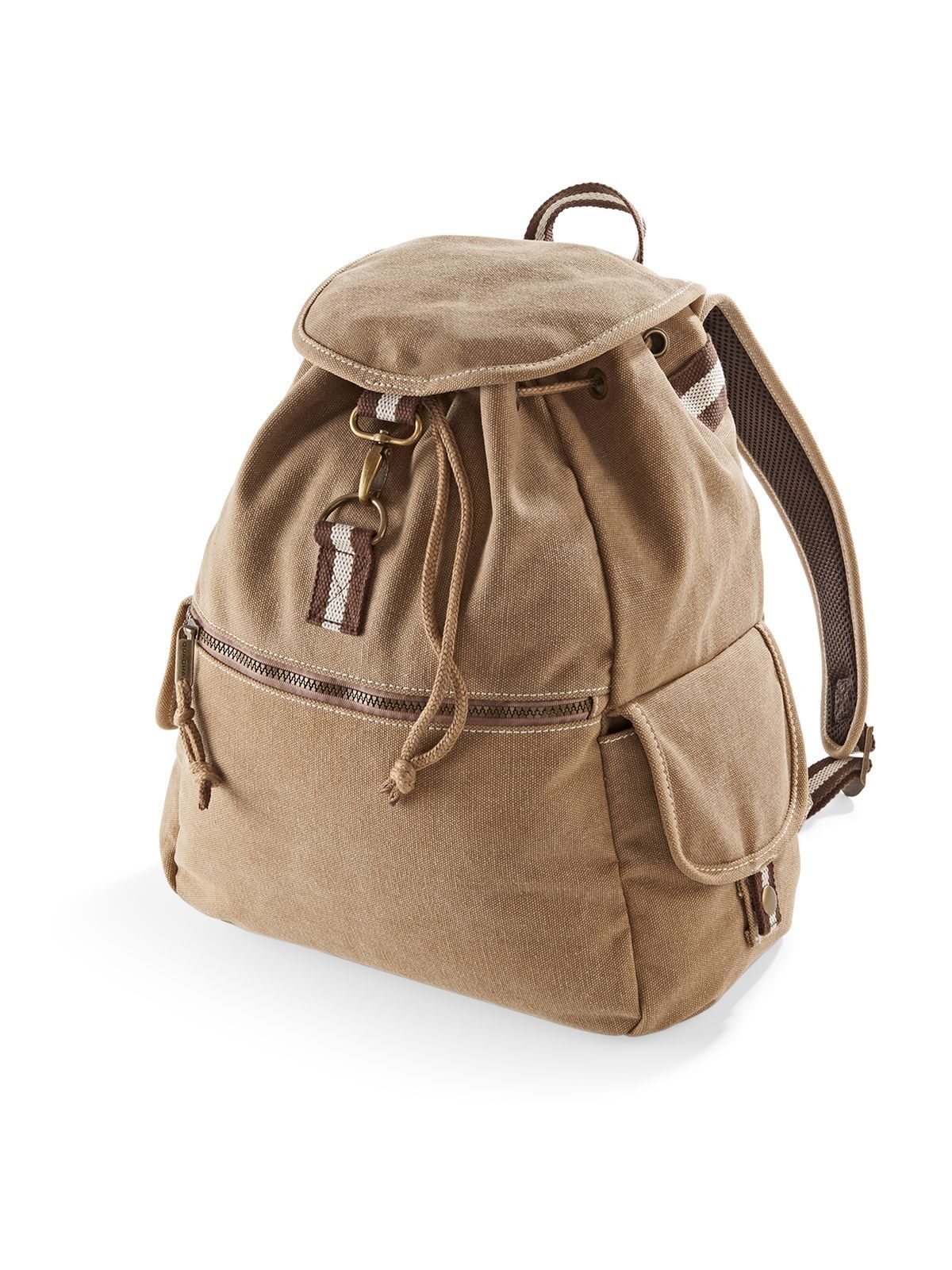 Sac à dos vintage en toile - SAH - Sahara