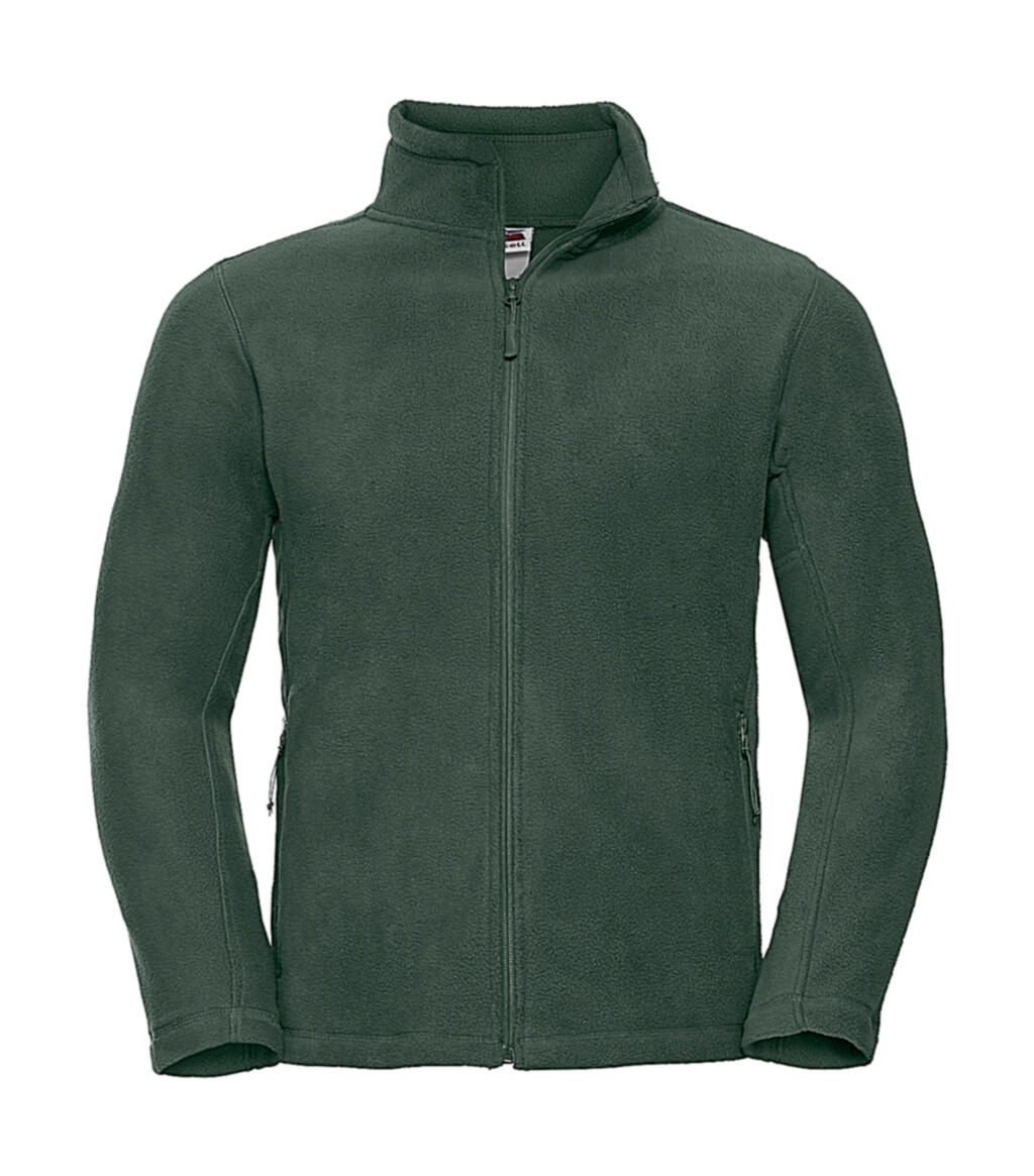 Heren outdoor fleece met volledige ritssluiting - 38 - Flesgroen