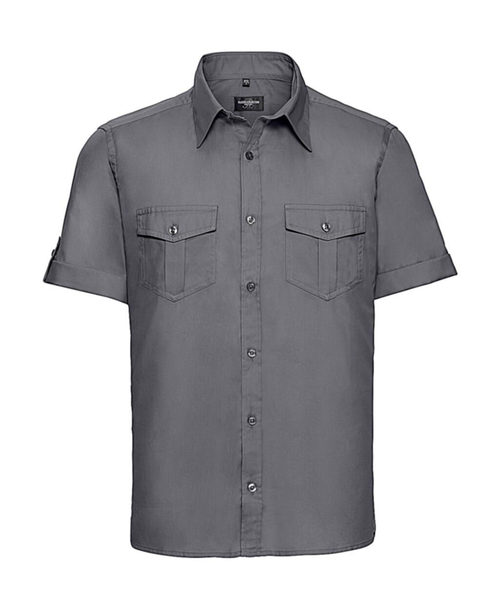 Chemise à manches courtes pour homme avec poignets - XW - Zinc