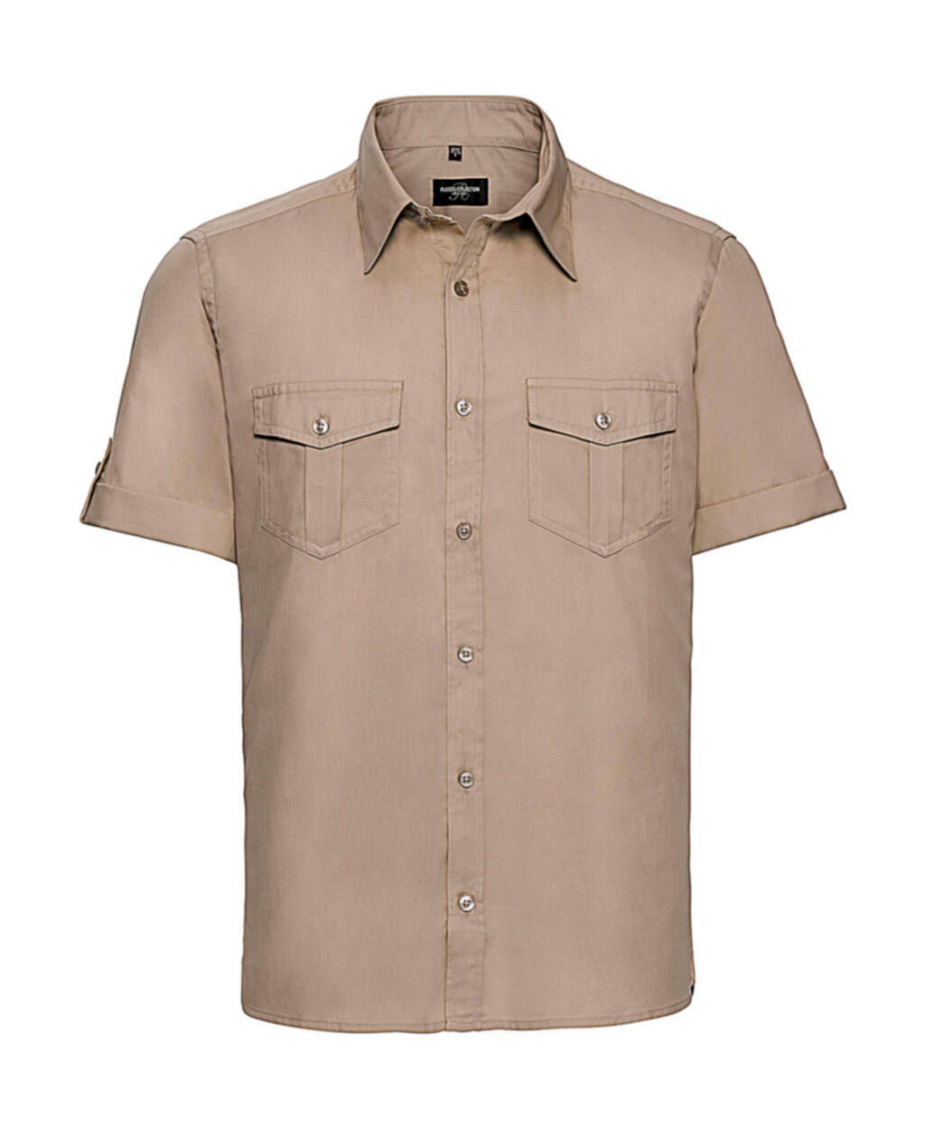 Chemise à manches courtes pour homme avec poignets - 3M - Kaki