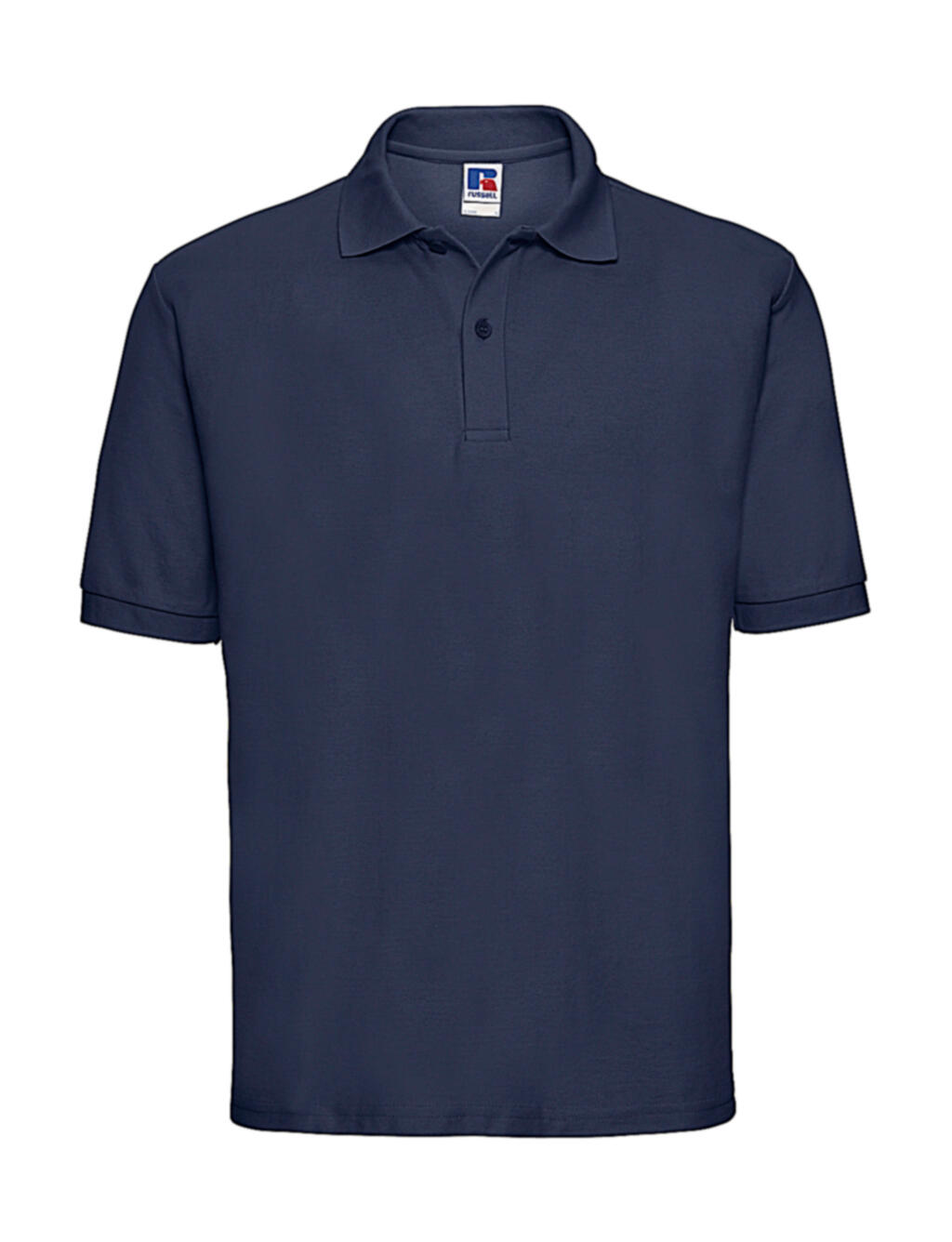 polo en tissu mélangé - 201 - Marine française