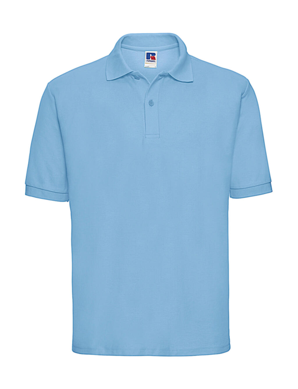 polo en tissu mélangé - 320 - Ciel