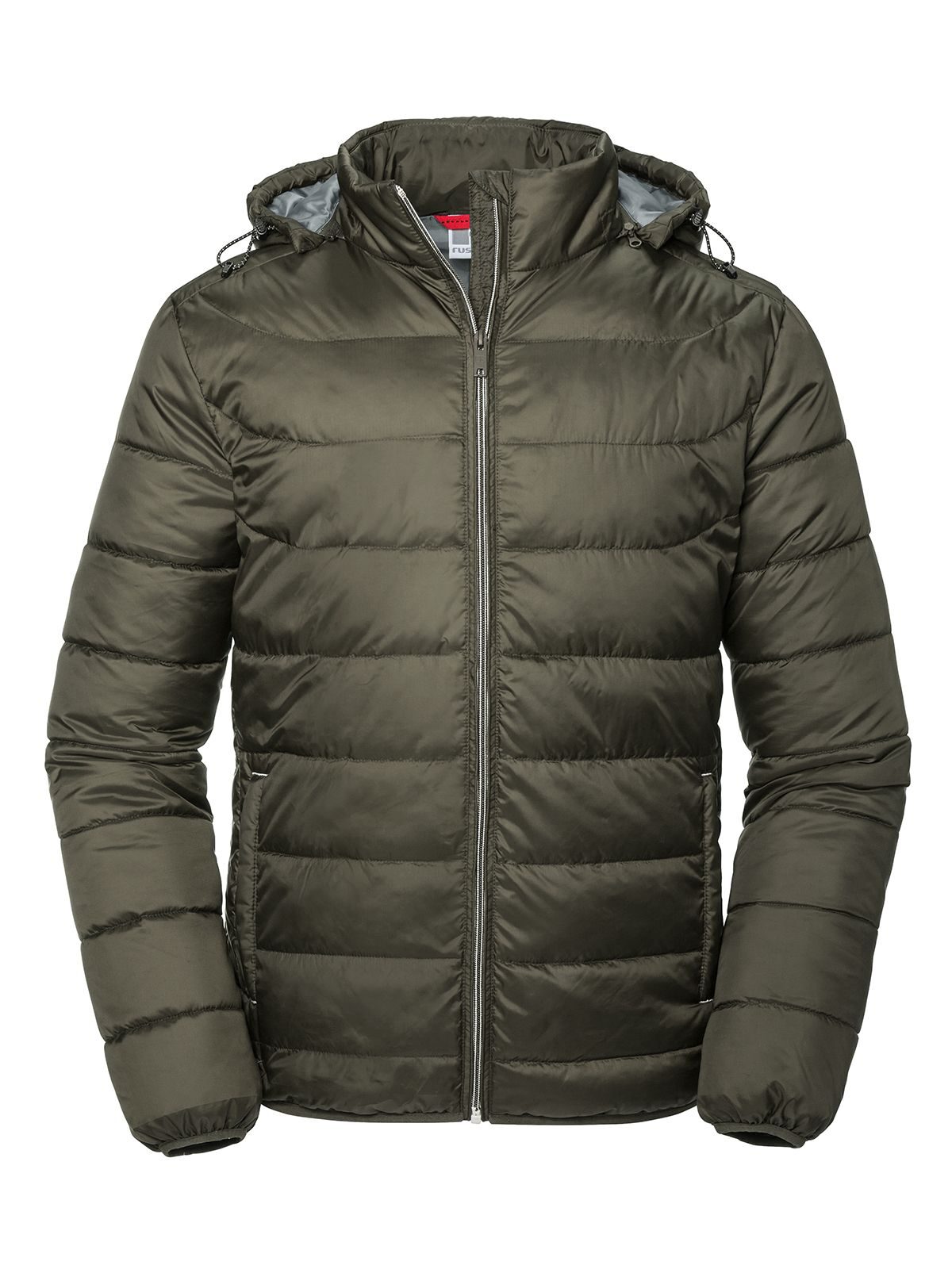 Veste à capuche Nano pour homme - DO - Olive foncé