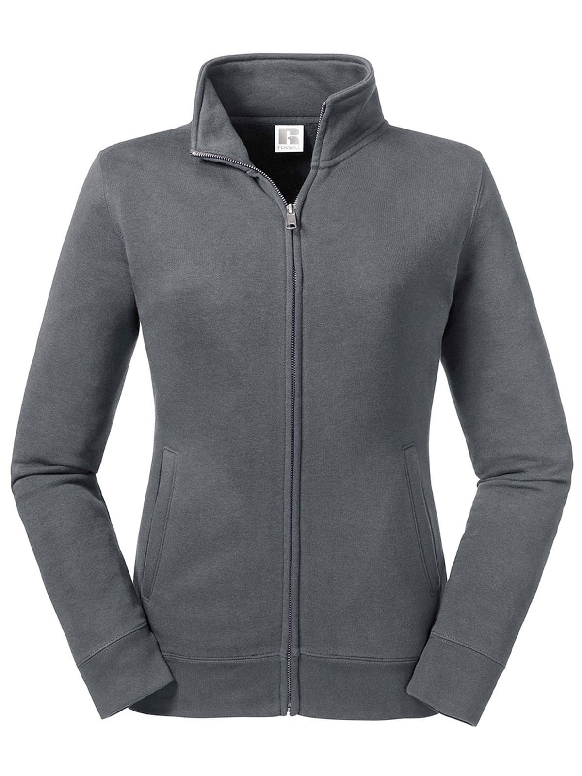 Sweat-shirt zippé authentique pour femmes - CG - Convoi Gris