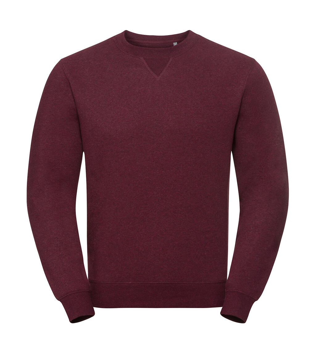Sweat-shirt authentique chiné - BD - Mélange de Bourgogne