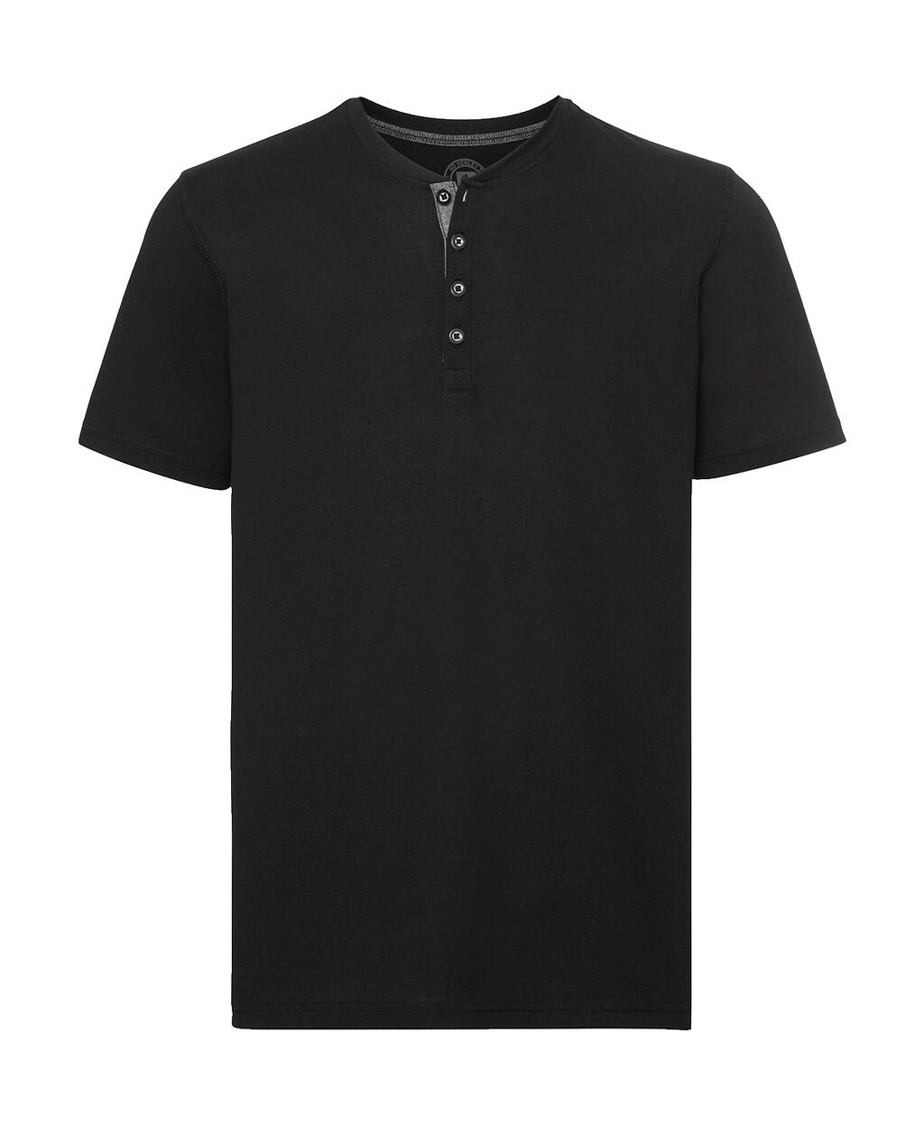 Henley HD T-shirt - 36 - Zwart