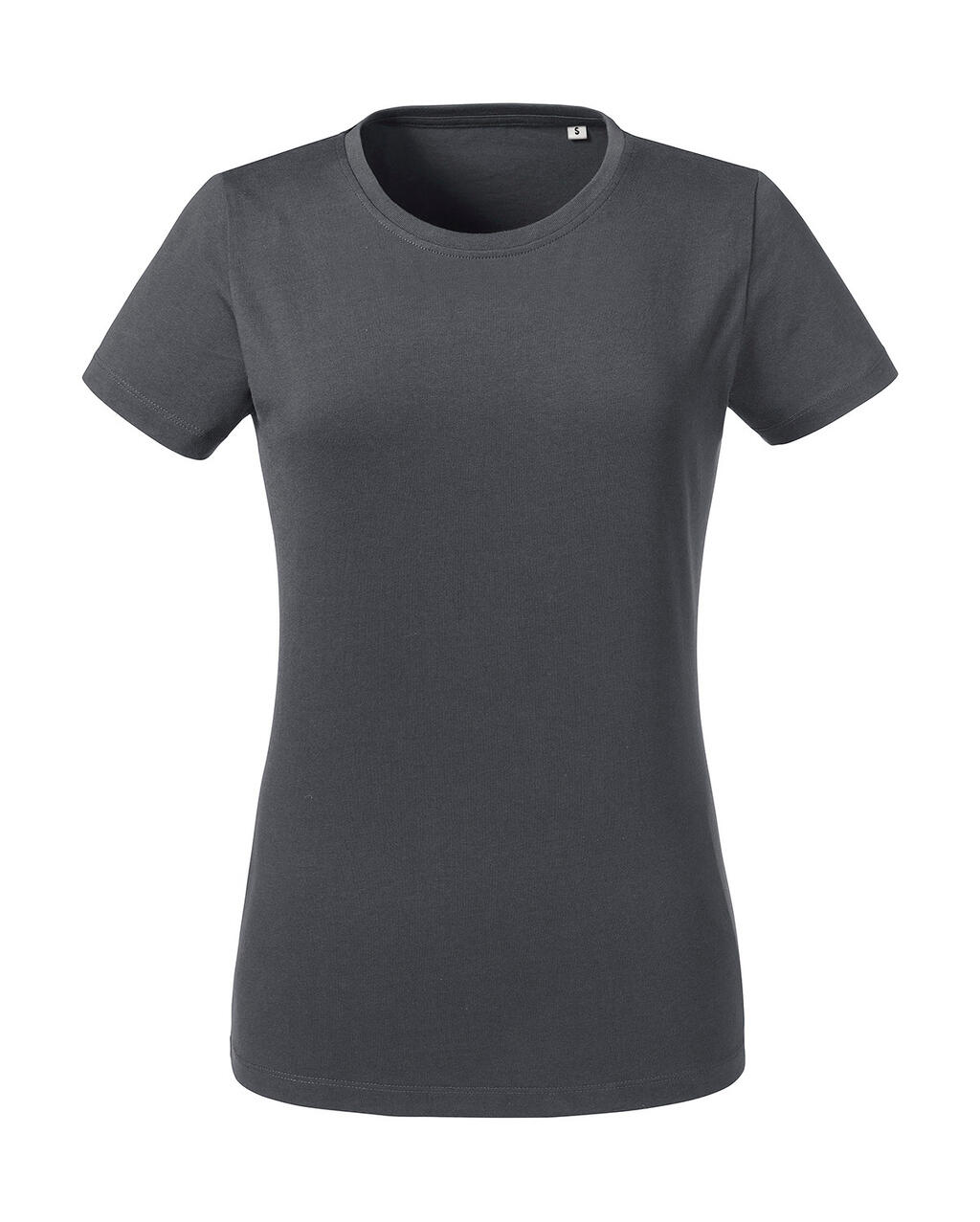 T-shirt épais en coton biologique pur pour femmes - 127 - Convoi Gris