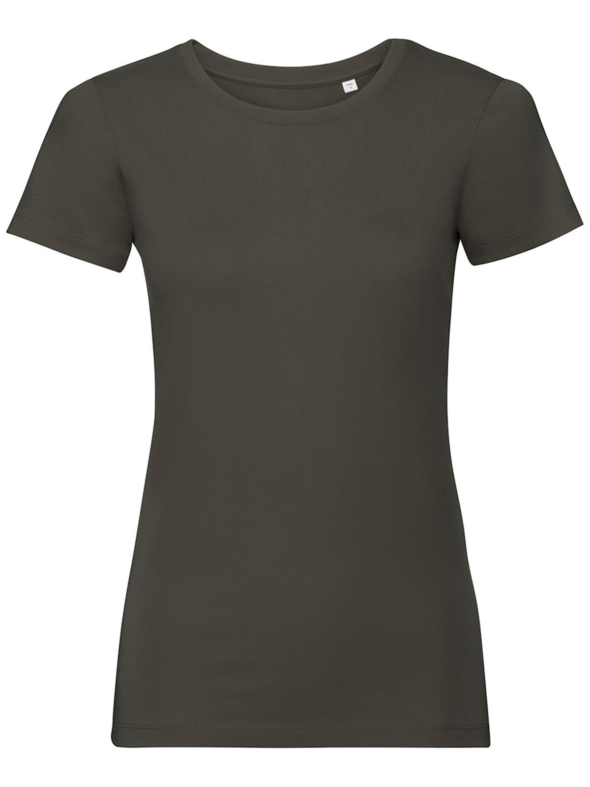 T-shirt authentique Pure Organic pour femmes - DO - Olive foncé