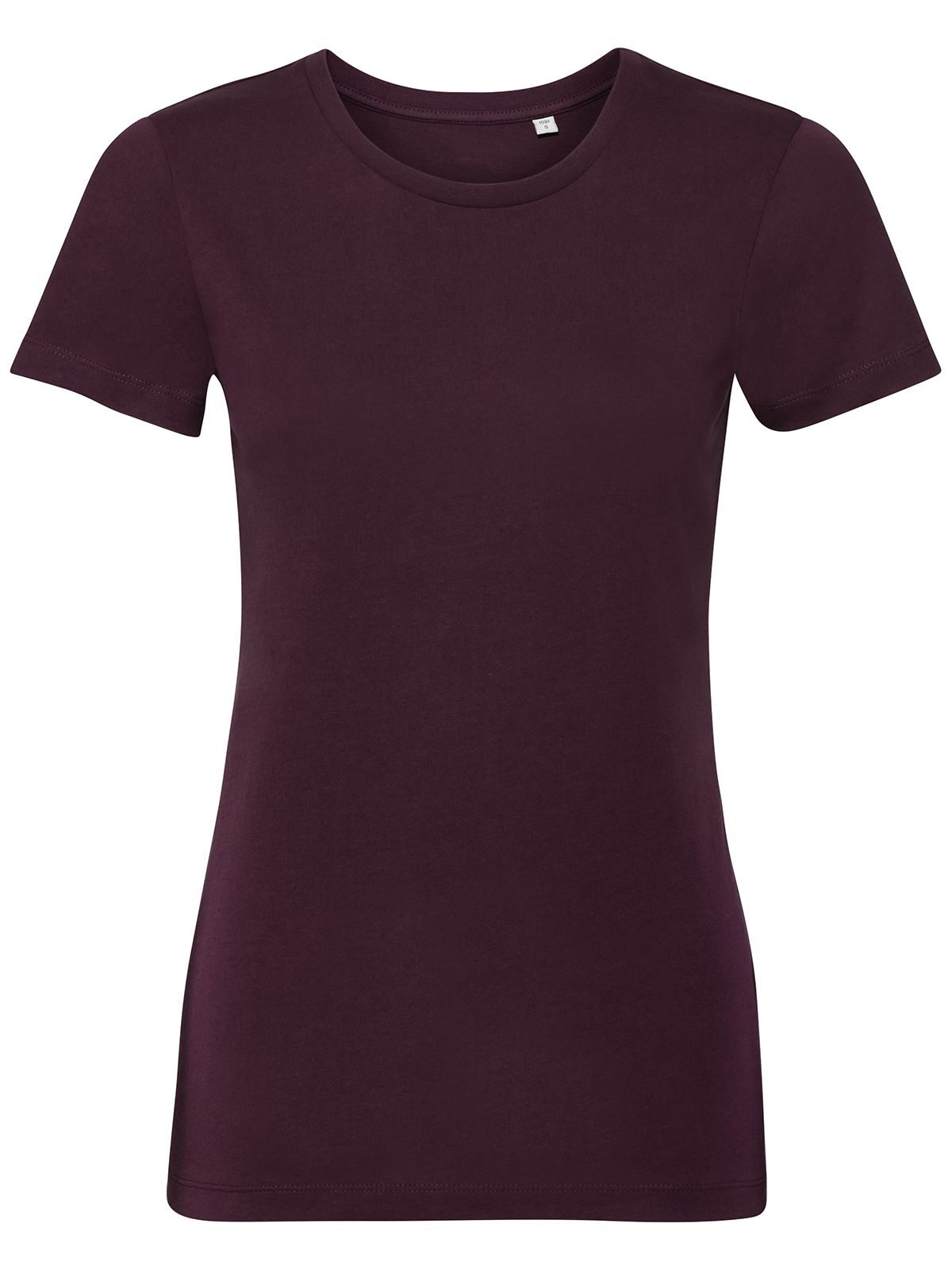 T-shirt authentique Pure Organic pour femmes - BUR - Bourgogne