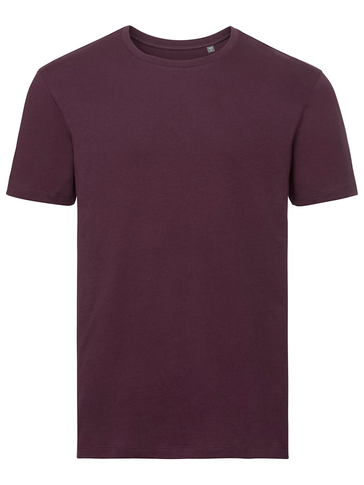 Heren Pure Organic T-shirt - BUR - Bourgogne