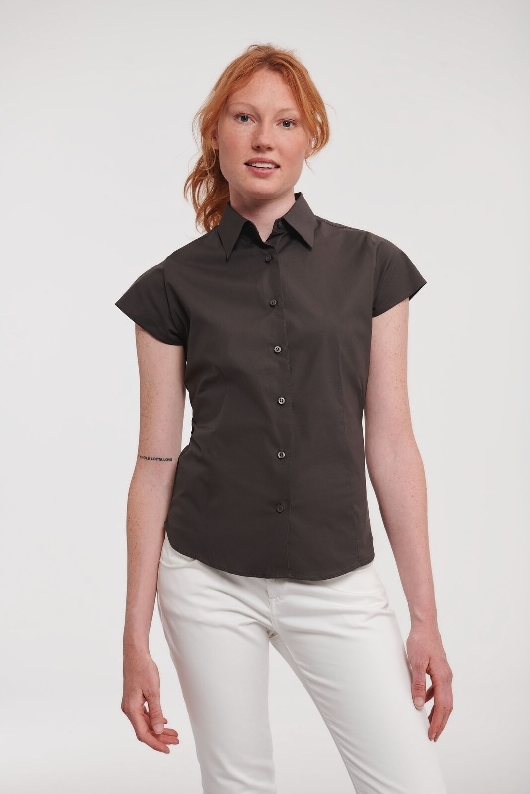 Chemise à manches courtes pour femmes