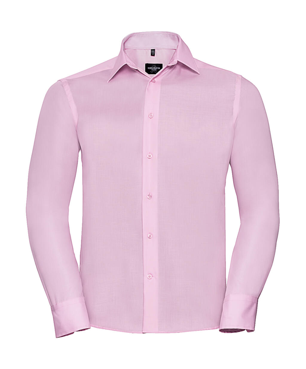 Getailleerd herenoverhemd met lange mouwen, strijkvrij. - Y1 - Klassiek roze