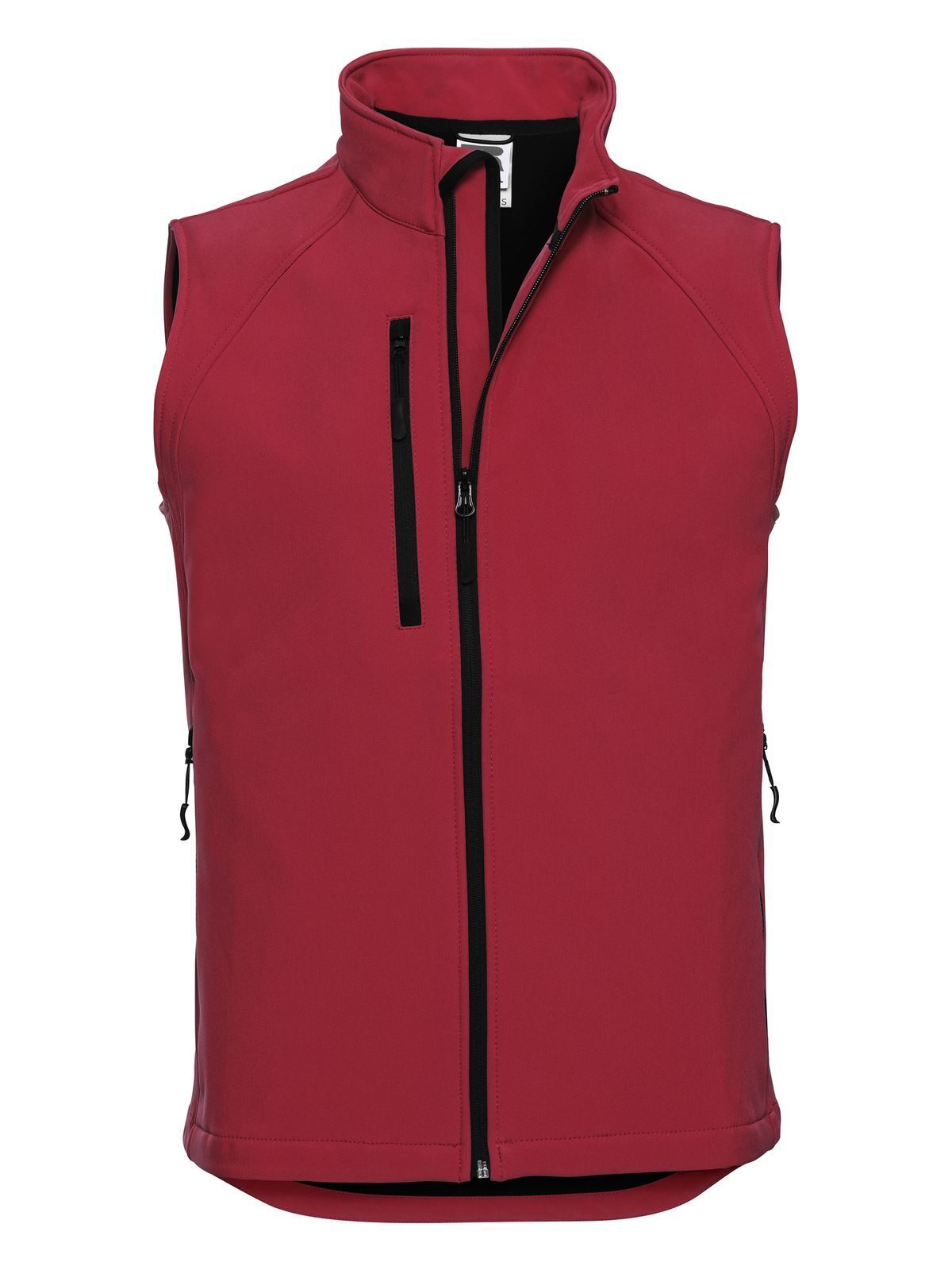 Softshell vest voor heren - CR - Klassiek rood