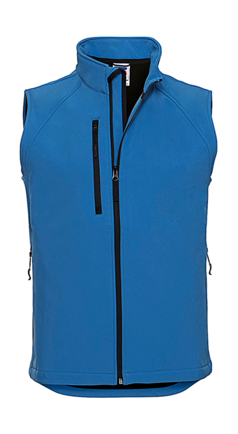 Softshell vest voor heren - Azure