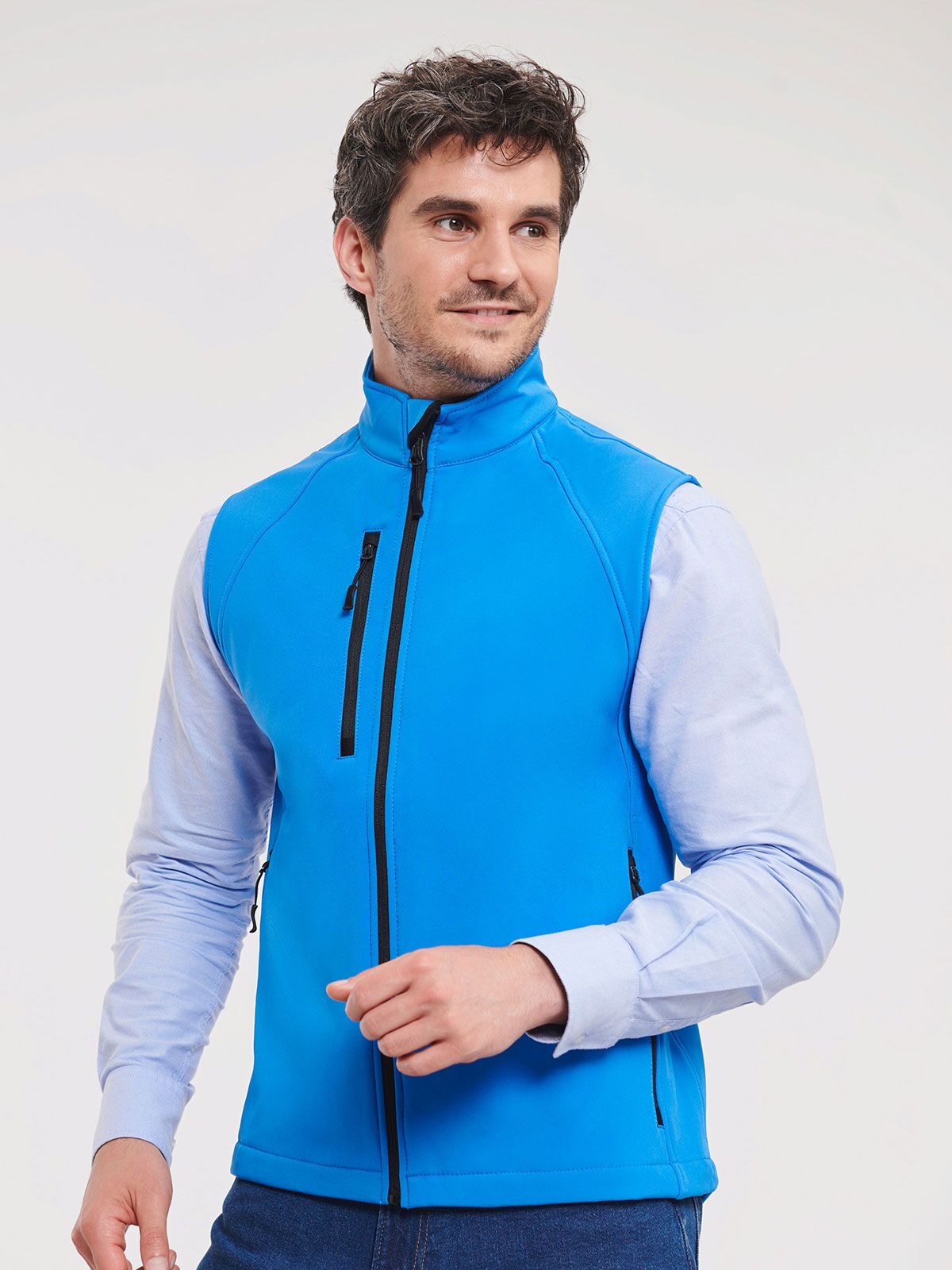 Softshell vest voor heren