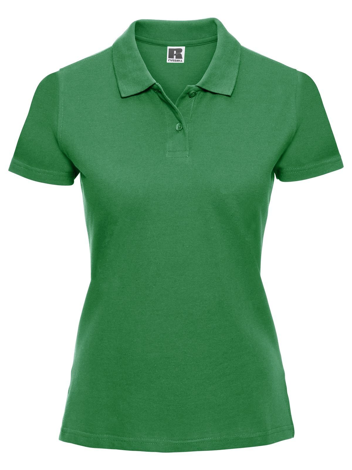Klassieke katoenen polo voor dames - AL - Appel