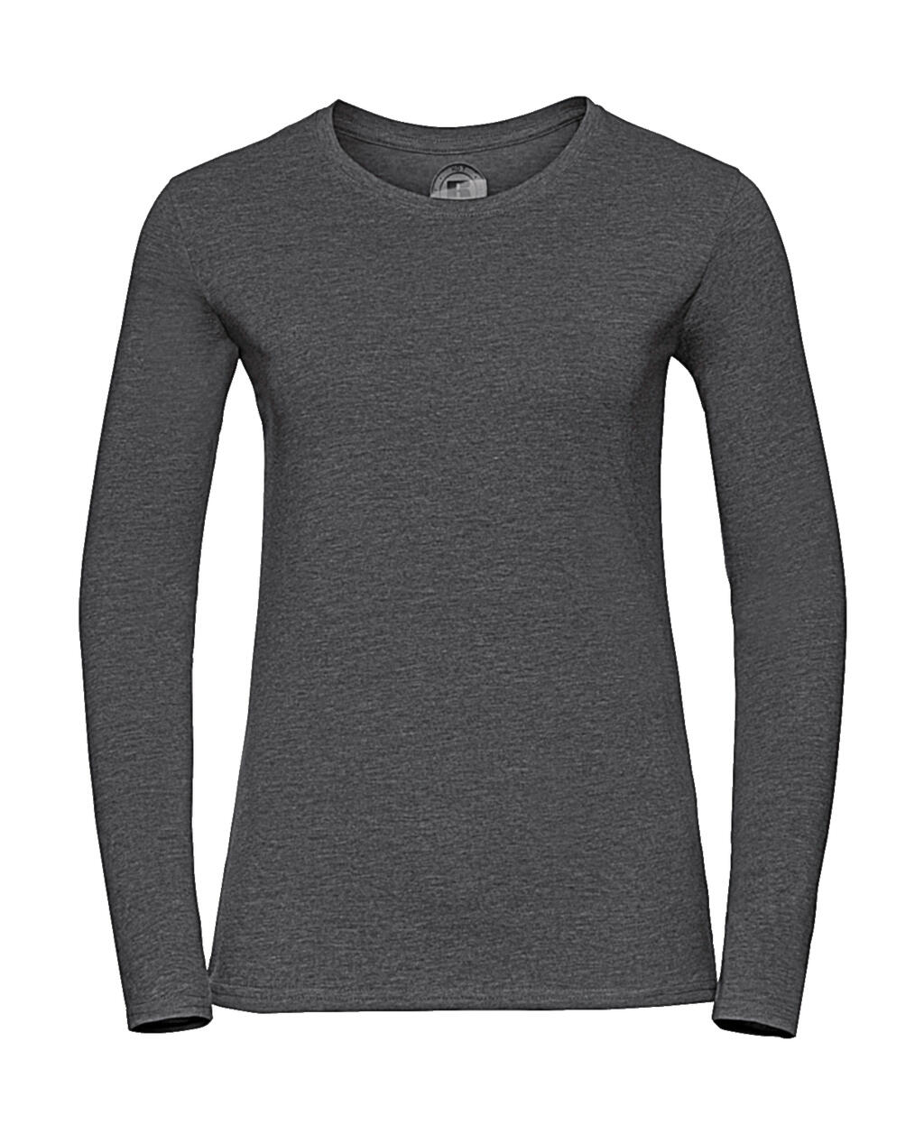 Dames T-shirt met lange mouwen in HD-kwaliteit - GY - Grijze Mergel
