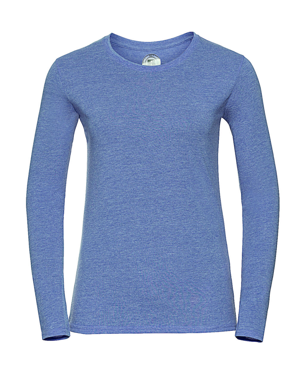 Dames T-shirt met lange mouwen in HD-kwaliteit - M3 - Blauwe Mergel