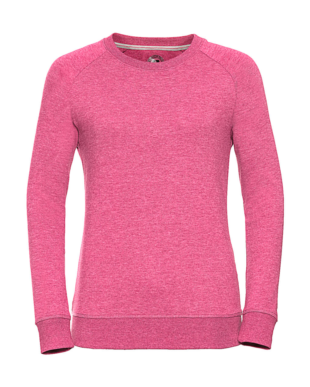 Dames HD Raglan French Terry Sweatshirt - 2P - Roze Marmer