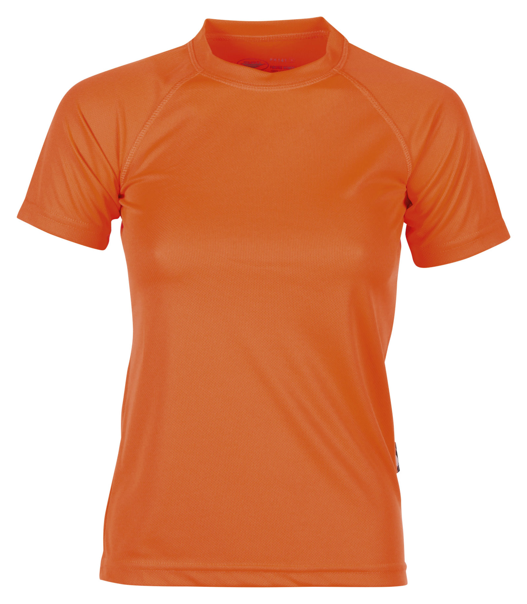 T-shirt de sport à manches courtes et col rond pour femme Fritte - OR - Orange