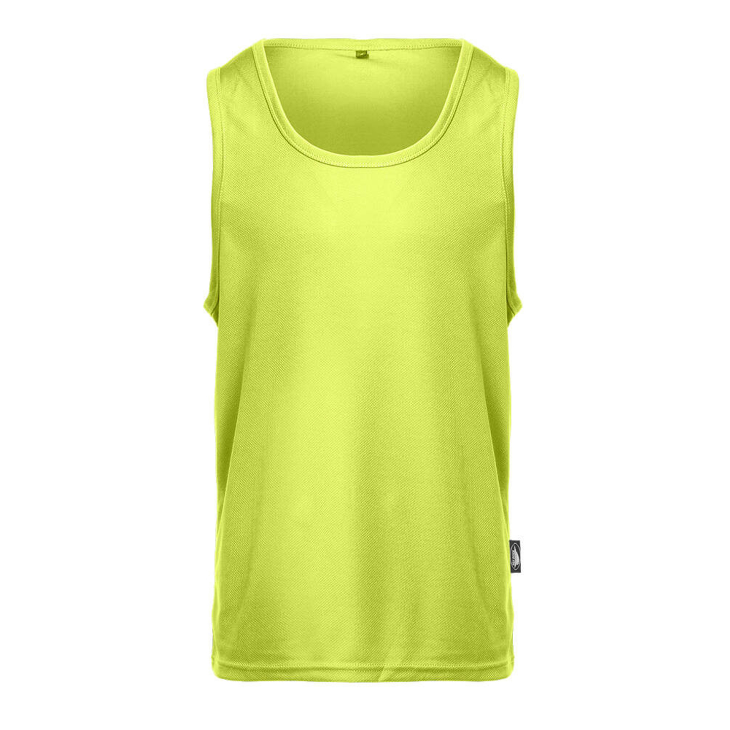 Firstop Crew Neck Sport Tanktop - YE - Fluorescerend geel