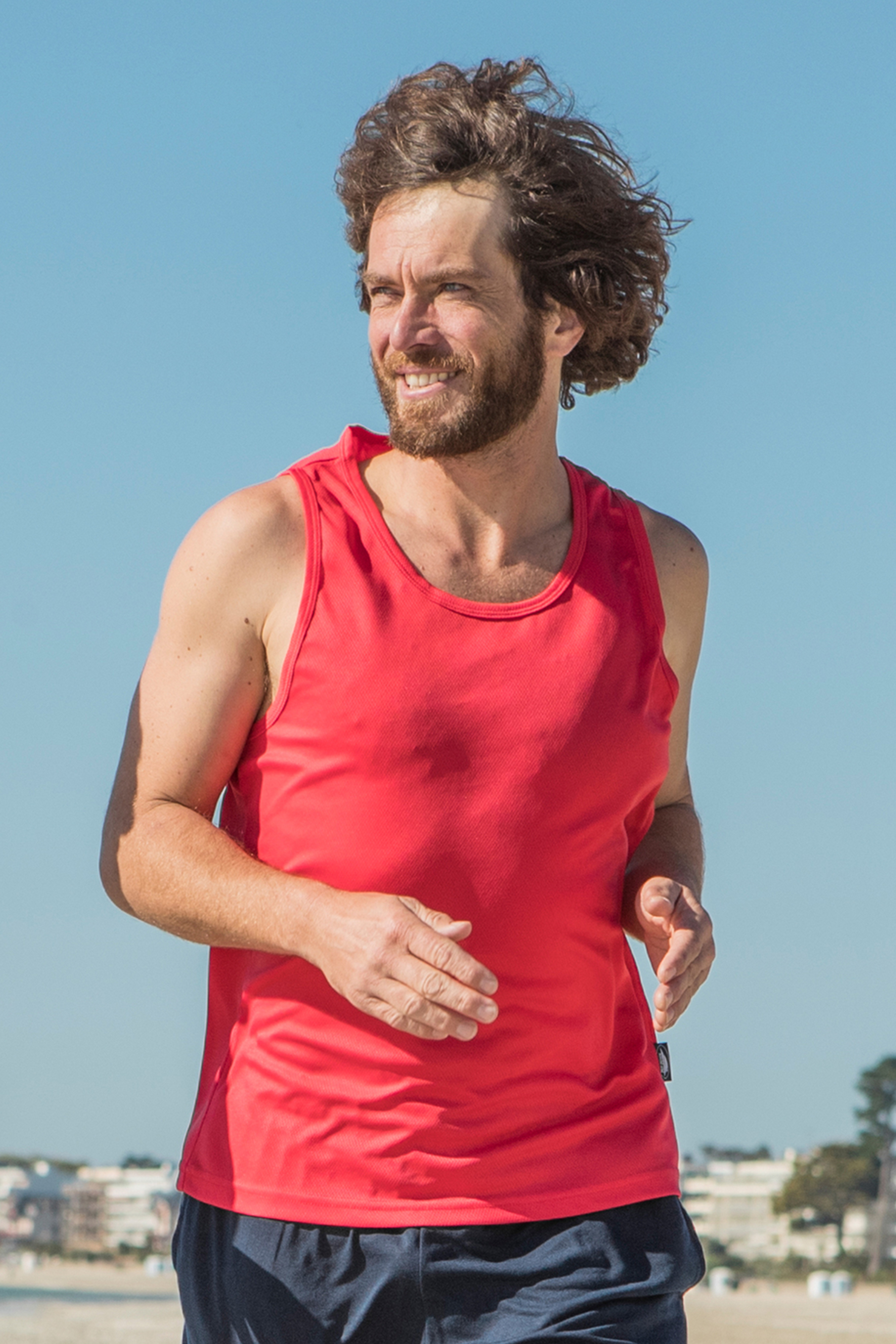 Firstop Crew Neck Sport Tanktop