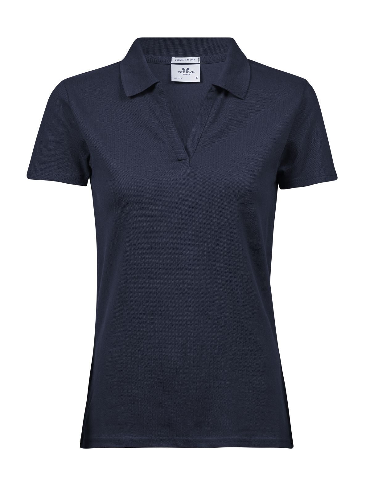 Polo extensible de luxe pour femme - NVY - Marine