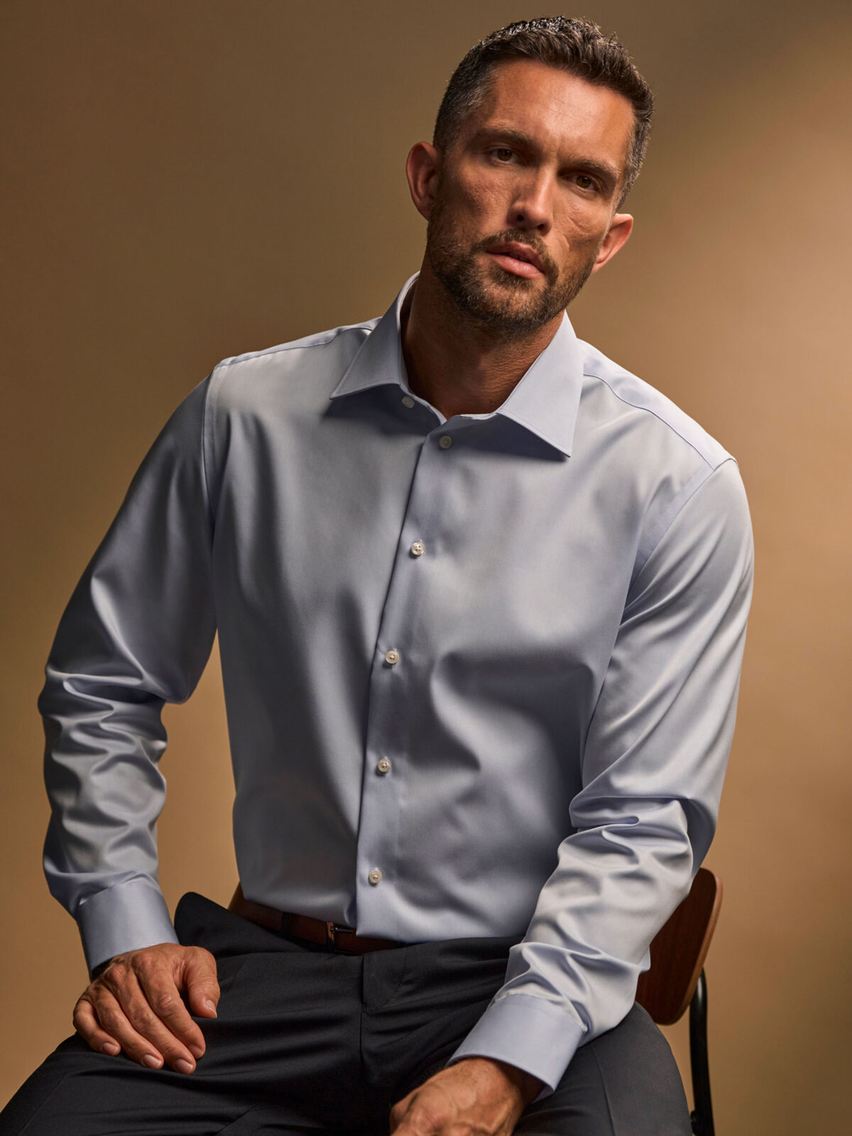 Chemise de luxe, coupe confortable