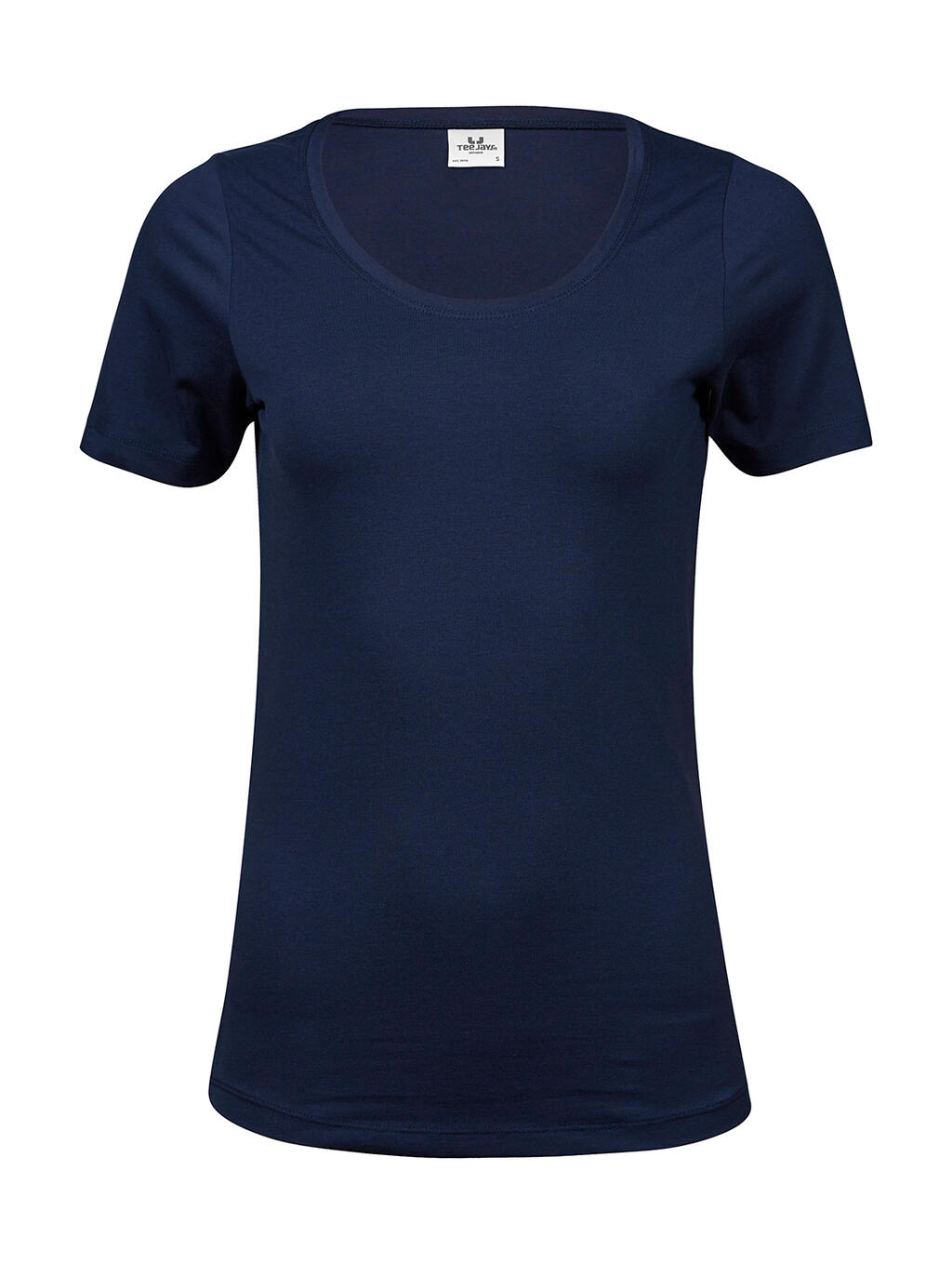 Stretch T-shirt voor dames - 200 - Marine