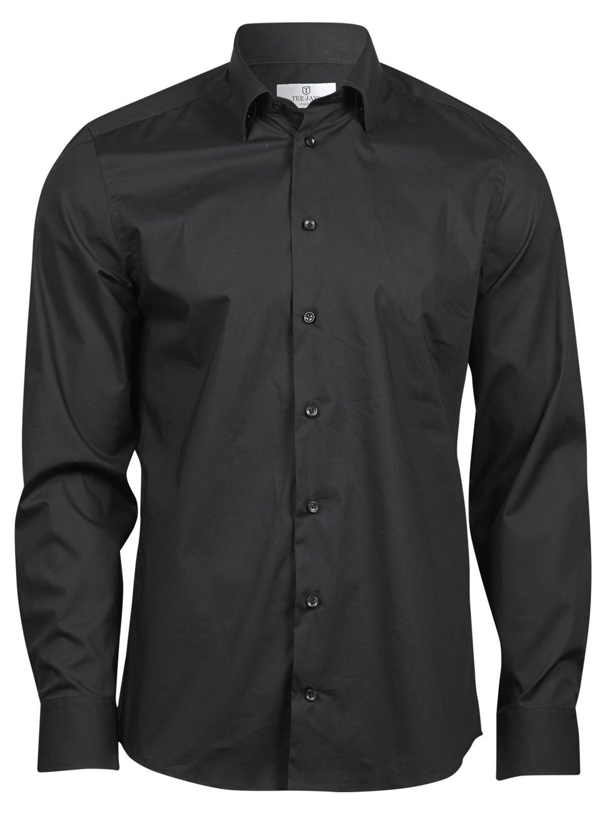 Chemise stretch de luxe - BLK - Noir