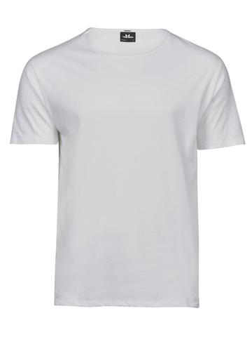 Raw Edge Tee - WHT - Wit