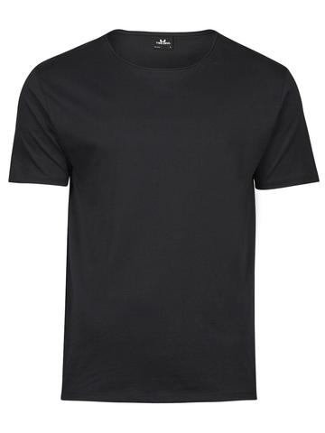 Raw Edge Tee - BLK - Zwart