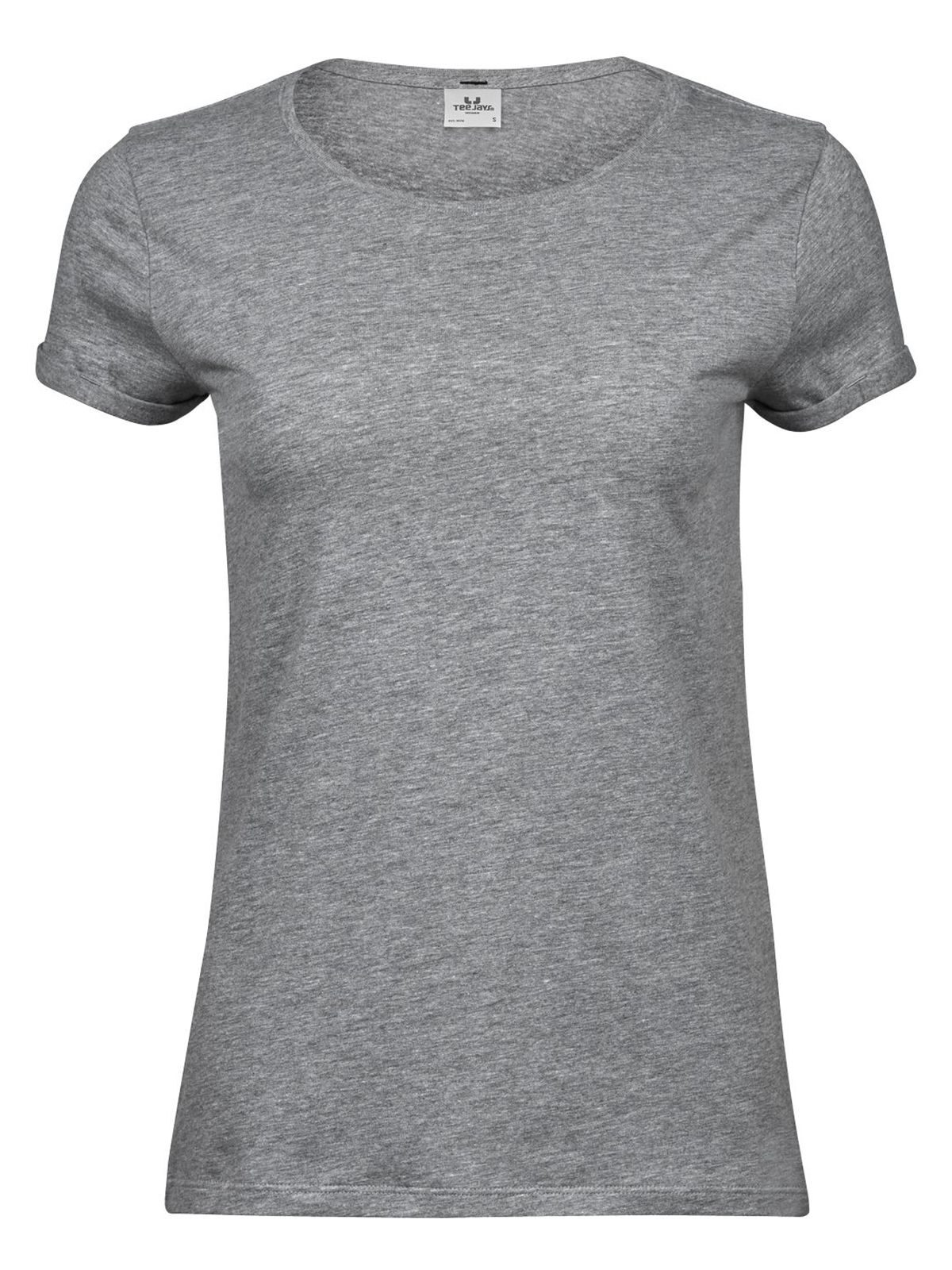 T-shirt à enrouler pour femmes - Gris chiné