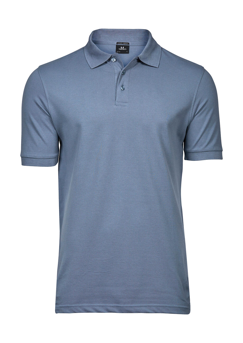 Luxe stretchpolo voor heren - Vuursteen