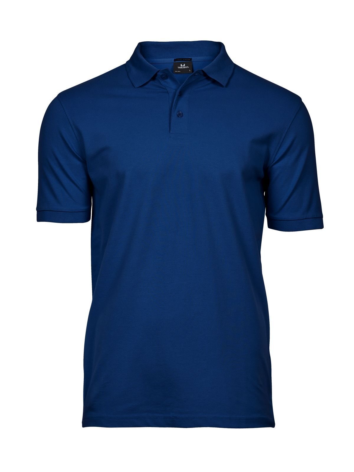 Luxe stretchpolo voor heren - Indigo