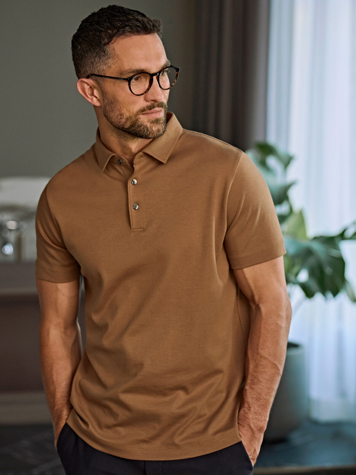 Polo en coton Pima