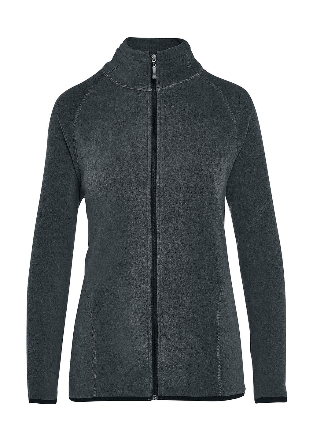 Veste polaire zippée intégrale pour femme - 130 - Charbon de bois