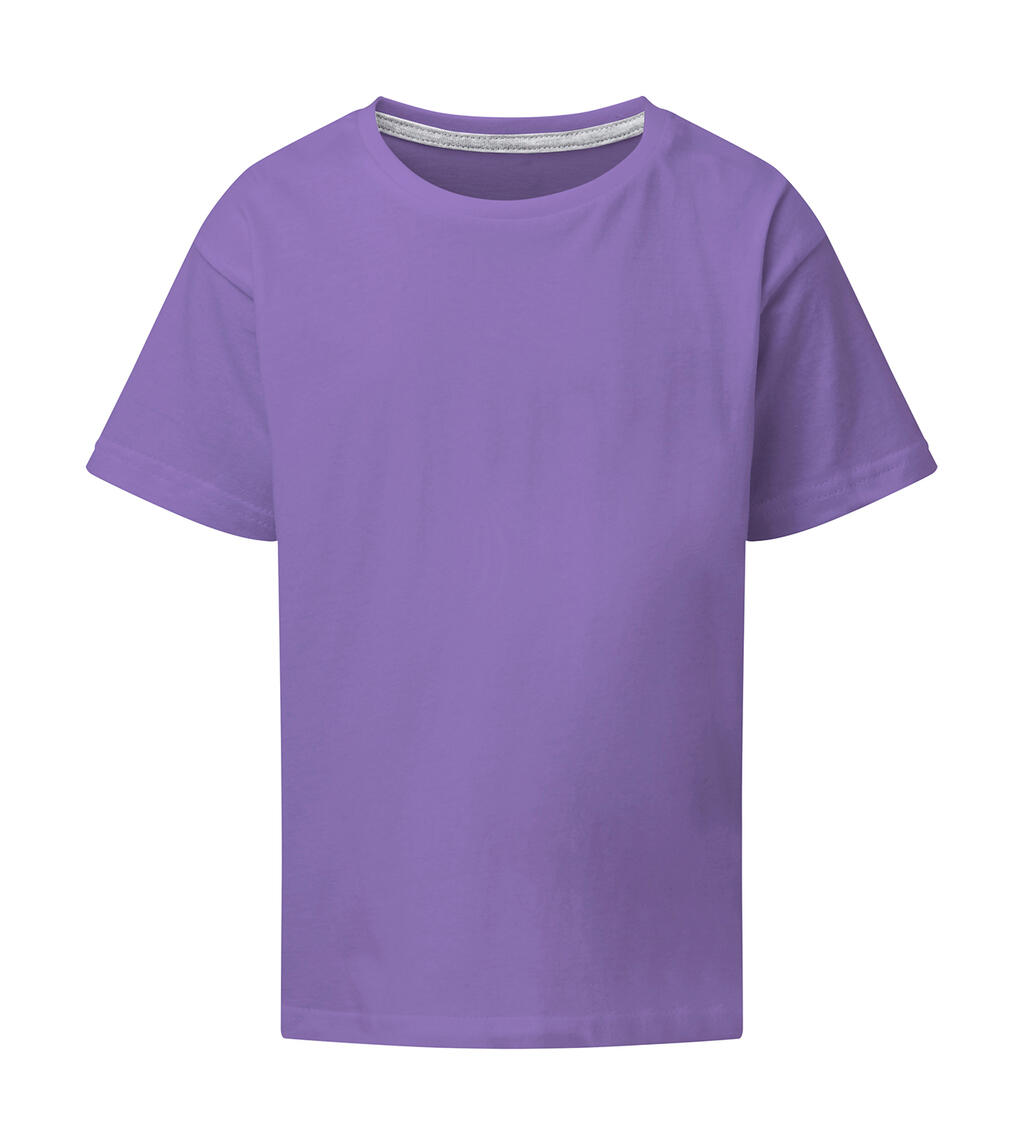 T-shirt enfant imprimé parfait sans étiquette - 348 - ASTER POURPRE
