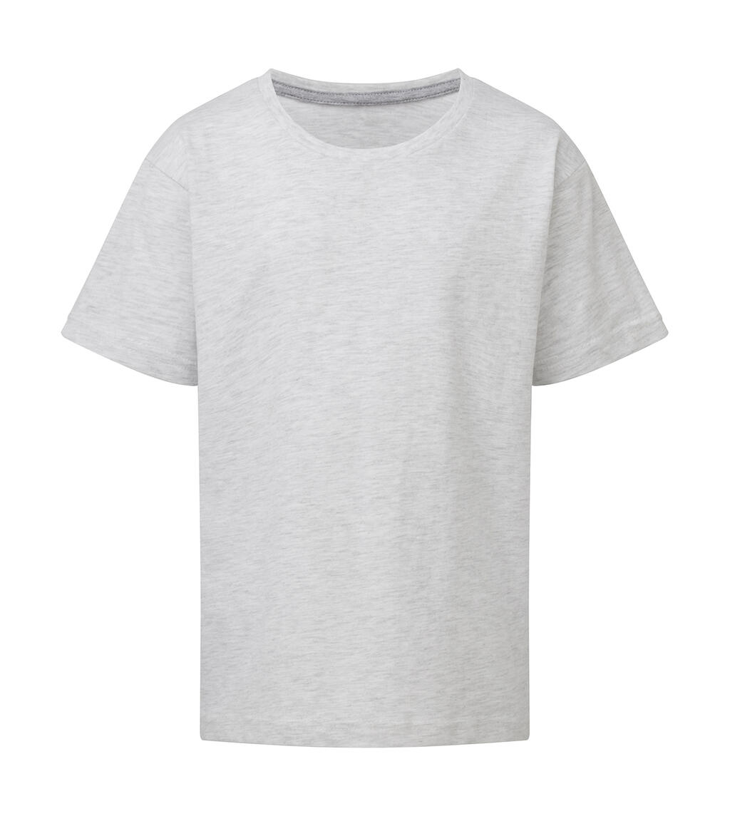 T-shirt enfant imprimé parfait sans étiquette - 704 - Gris cendré