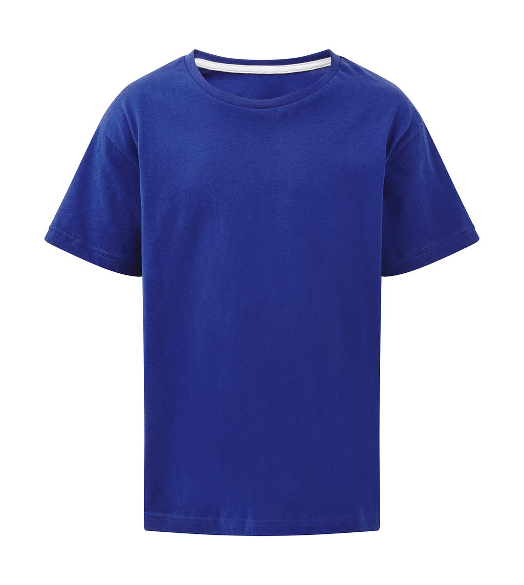 T-shirt enfant imprimé parfait sans étiquette - 300 - BLEU ROYAL
